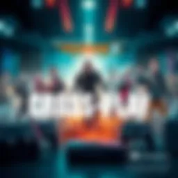 Division 2 Cross-Play Announcement A graphic showing players from different gaming platforms connecting in Division 2, with characters in action and gaming consoles visible.