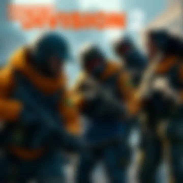 Characters from Division 2 preparing for battle, representing Xbox and PC players teaming up in gameplay.