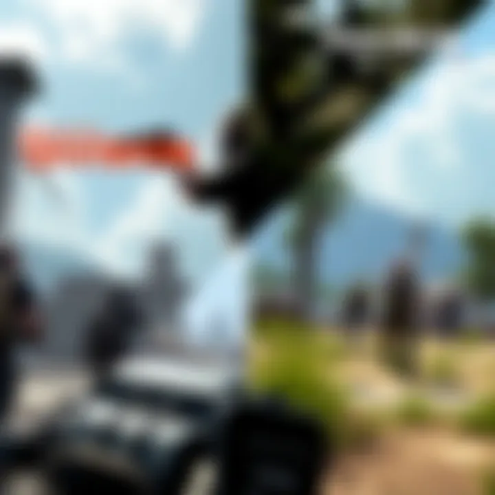 A split-screen image showing gameplay from Division 2 on one side and Ghost Recon Wildlands on the other, highlighting their similar mechanics and settings.