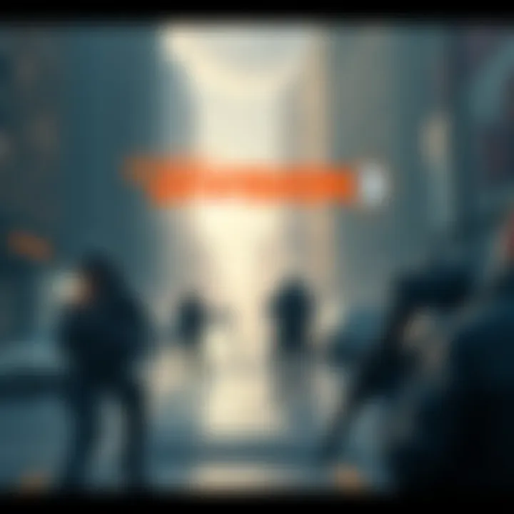 A scene showing characters from The Division 3 engaging in tactical gameplay in an urban setting, with an emphasis on extraction missions.