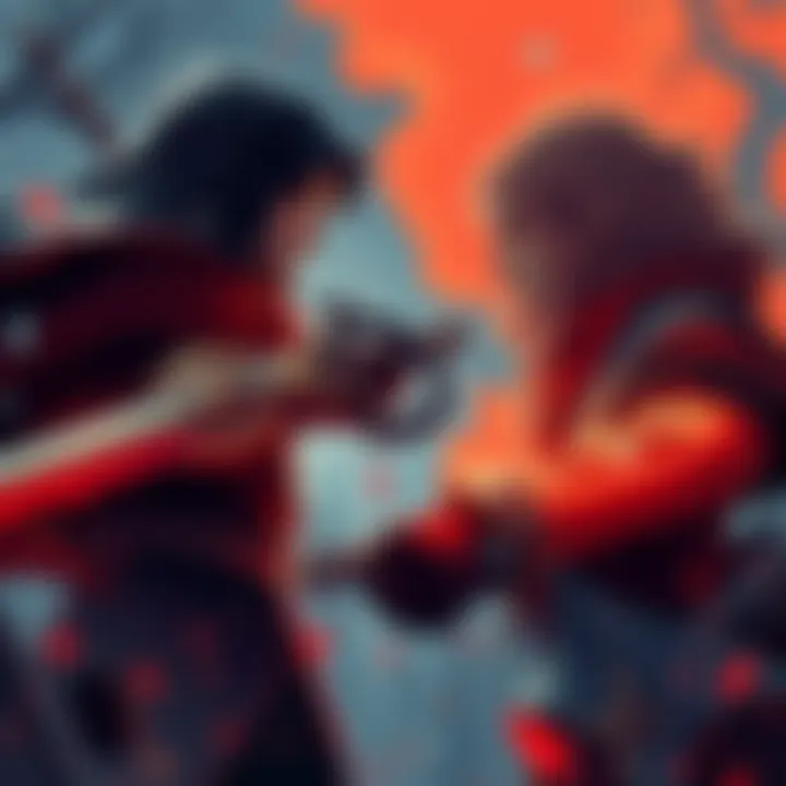 DLC Conflicts in Lord of the Rings Games An illustration showing characters from Shadow of Mordor and Blade of Gal facing off, highlighting conflicts in their stories.