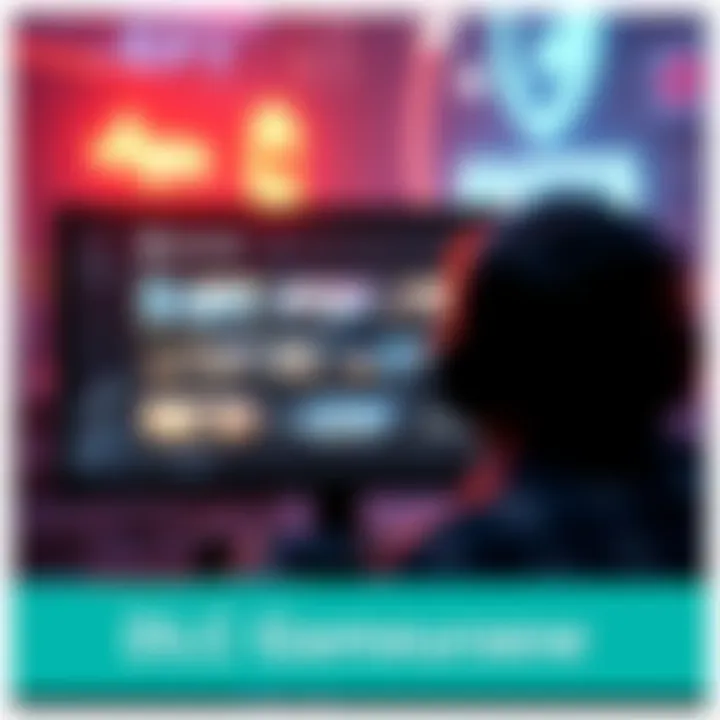 A gamer looking at a screen showing DLC options and gameplay choices after completing the main campaign of a video game.