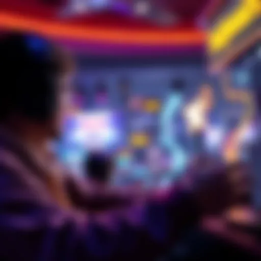 A gamer experiences stunning visuals and smooth gameplay powered by DLSS 5 technology.