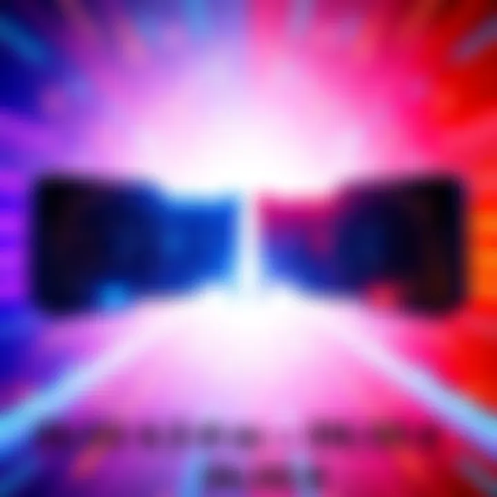 Visual showing side-by-side comparison of DLSS 4.5 and DLSS 4 with focus on graphics quality and performance metrics.