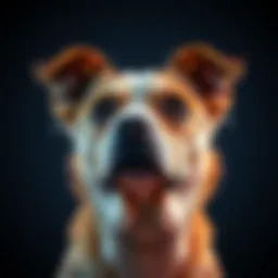 A dog looking sad with its ears down, illustrating its emotional response to grief assessments.