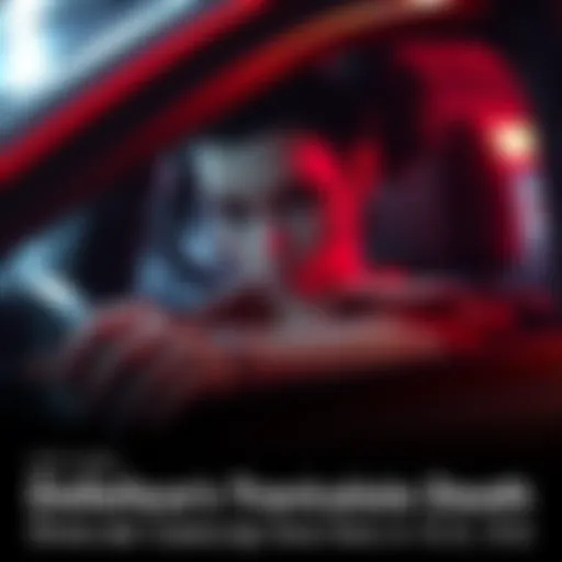 Dollface in a car before her sudden death in S2 E6, capturing the emotion of the moment