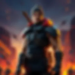 Dom, a character in gaming, poses in battle gear with a determined look, showcasing his strength and bravery compared to Marcus and Kate.
