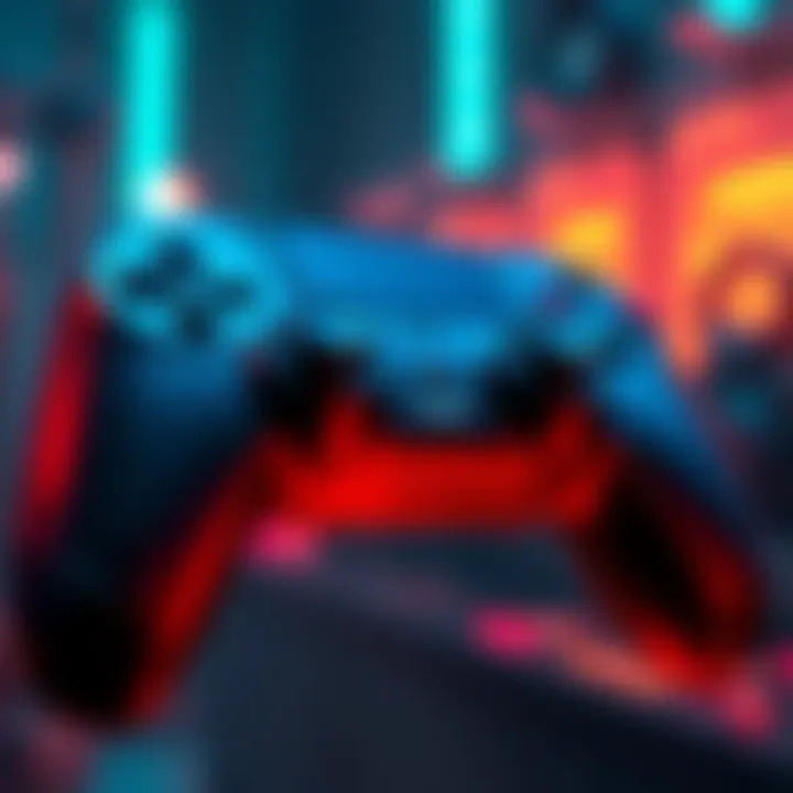 Close-up of the Doom Elite 2 Controller showing its features and buttons