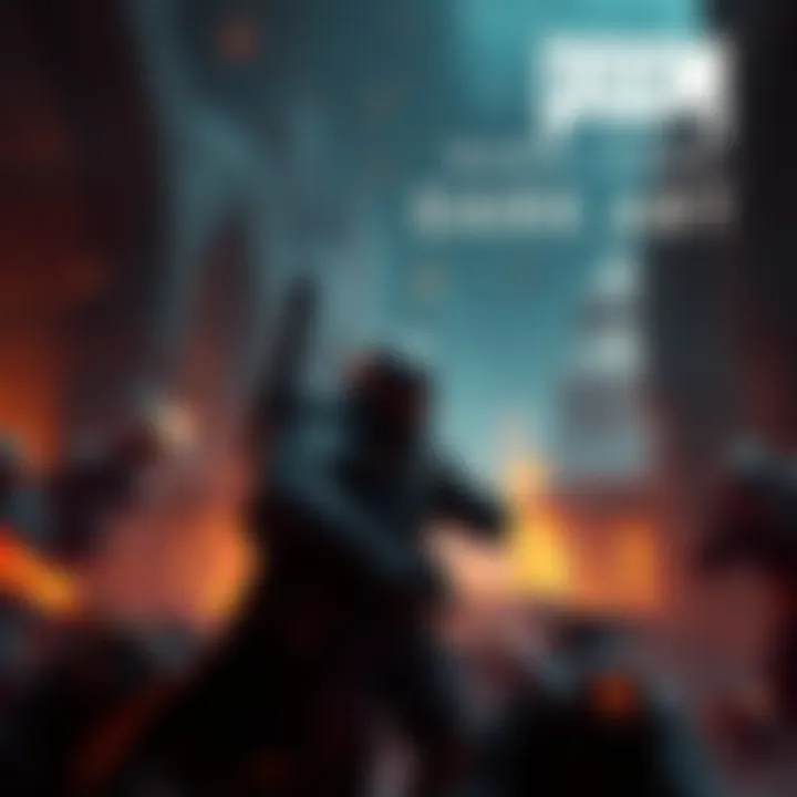 A digital artwork showing a character from Doom: Dark Ages in an intense battle setting, highlighting new weapons and features expected in Master Levels.