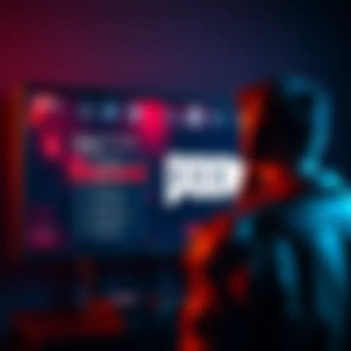 A gamer contemplating difficulty settings on a screen while playing Doom