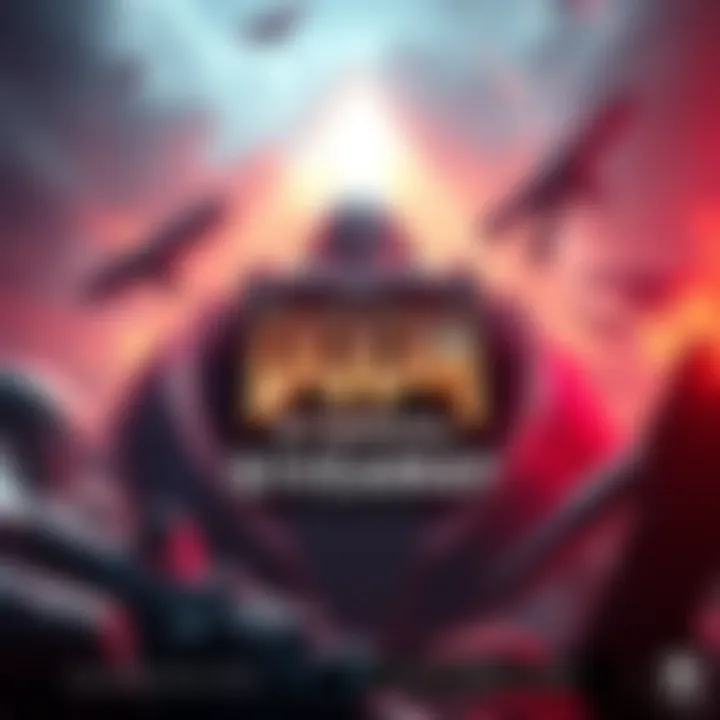 A user promoting a giveaway for a free key of Doom Eternal on Steam with gaming visuals in the background