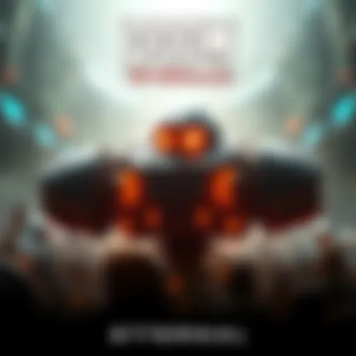 A mysterious robot body appears in Doom Eternal, just before the player faces the Marauder in battle.