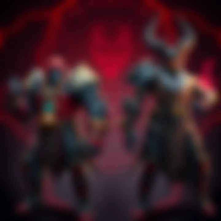 Overview of Doom's Crimson Court and Mauga's Norse skins, showcasing their unique designs and differences from original looks.