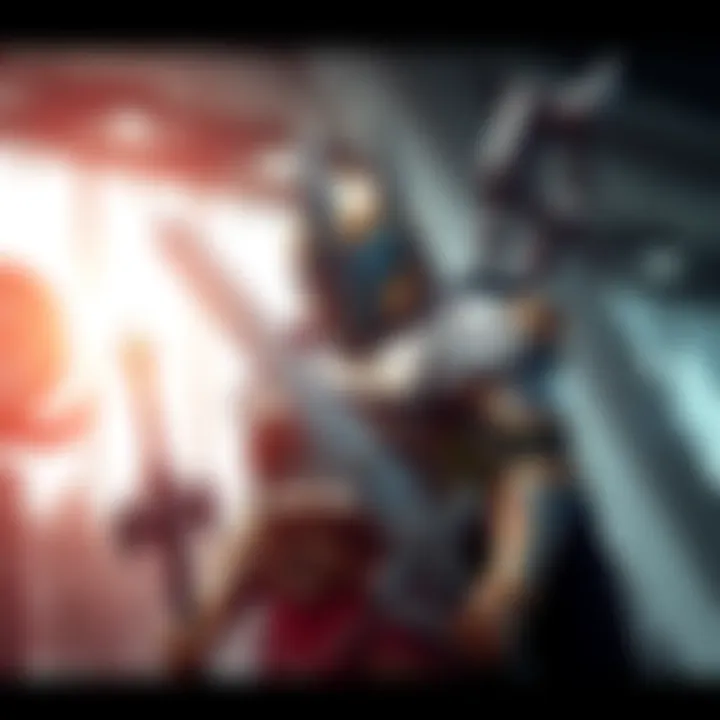 A person in a detailed Doom Slayer costume, showcasing armor and accessories, standing confidently with a weapon, highlighting creativity and craftsmanship