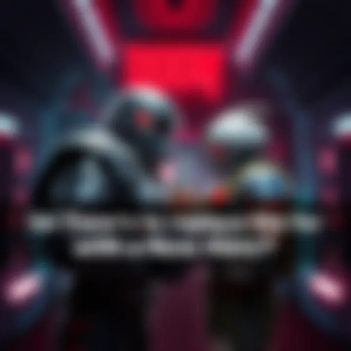 A dynamic image showing the iconic Doom Slayer facing off against a new hero in a dark, futuristic setting, symbolizing a potential shift in the Doom series.