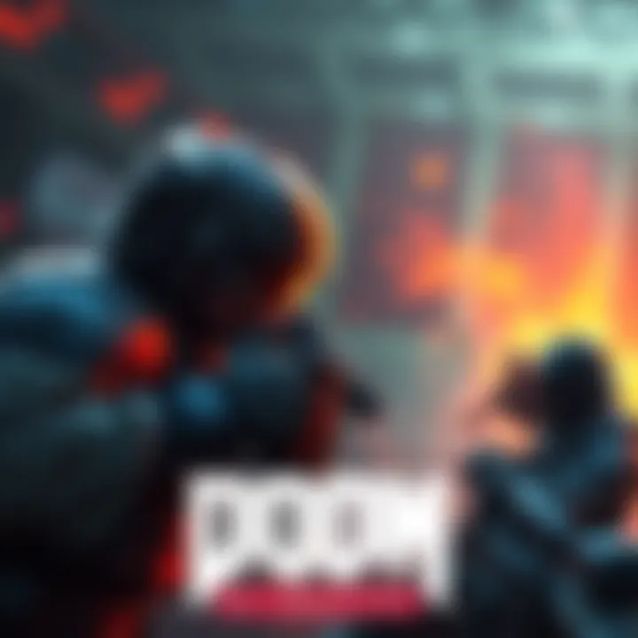 Doom Strategies Gameplay A player strategizing in a fast-paced Doom match against tough opponents, focusing on movement and weapon choices.