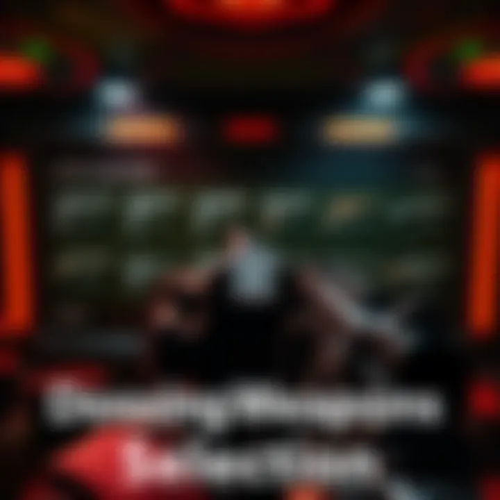 A gamer selecting weapons in a Doom game interface, showcasing various weapon options and tactical choices.