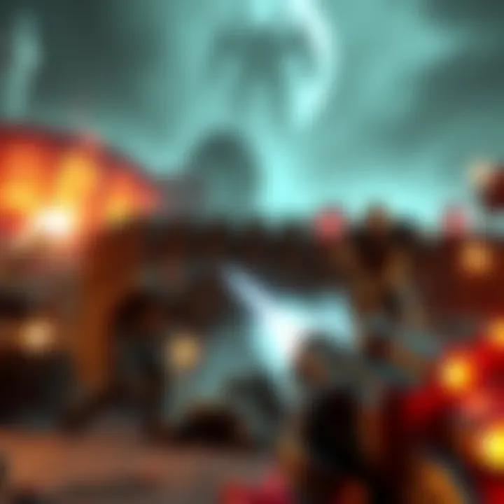 Screenshot of DOOM and DOOM II gameplay on Xbox with vibrant action scenes