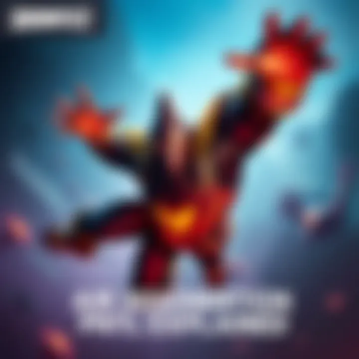 Doomfist in mid-air Doomfist showcasing his new regeneration ability while airborne, with a focused expression