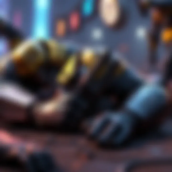 Doomfist lying on the ground after being defeated by a newer hero, showing frustration and disappointment.