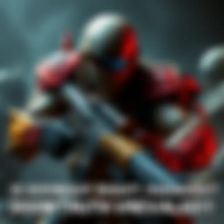 Doomguy in Action Doomguy wielding a weapon, showcasing his left and right hands to highlight the handedness debate.