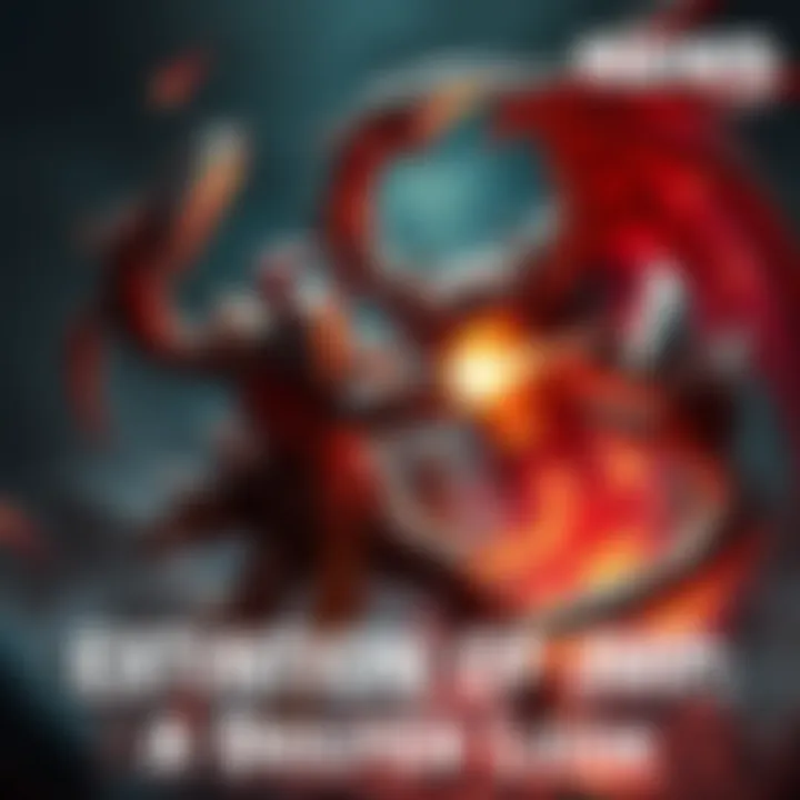 Doomguy engages in battle with a fierce Imp in a dark, chaotic environment