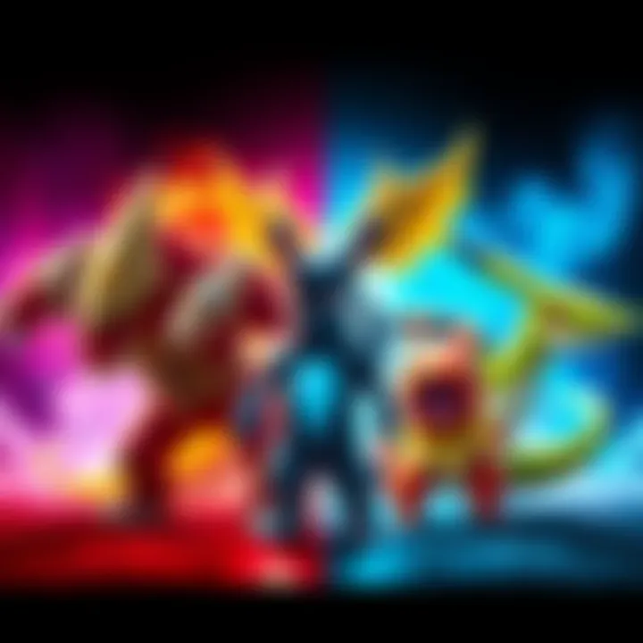 A visual comparison of Dota heroes alongside their Pokémon counterparts, highlighting their similarities in design and traits.