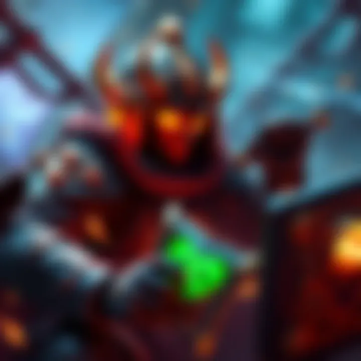 A Dota player strategizing item timings and power spikes during a match.