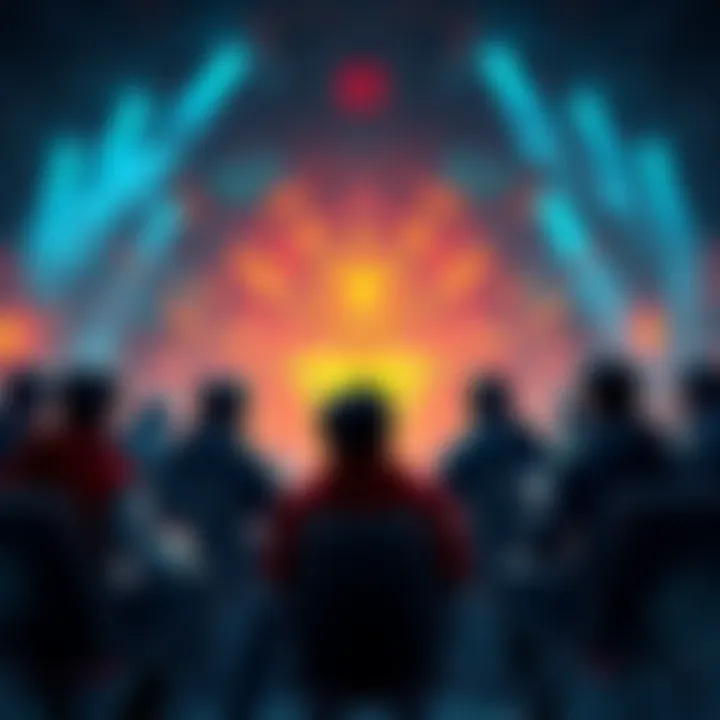 Dota 2 Map Discussion A group of Dota 2 players talking about the game's map design, expressing their thoughts on the open layout.