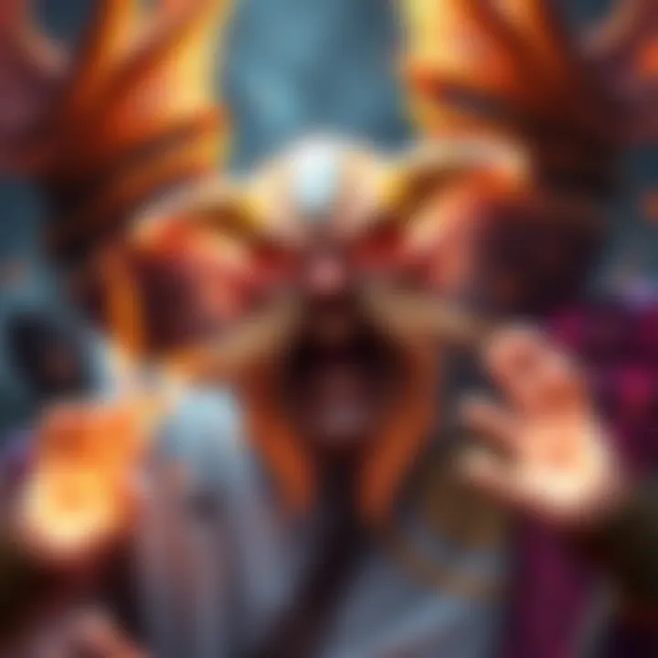 Excited players reacting to a stunning Zeus moment in Dota 2