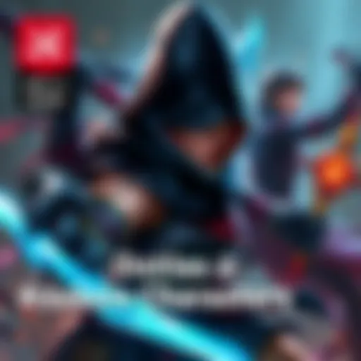 Dota 2 Assassin Characters A selection of top Dota 2 characters known for their burst damage abilities, showcasing their unique styles and skills, suitable for League players transitioning to Dota.