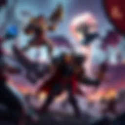 A game scene showing Dota 2 heroes in action, highlighting ongoing debates about recent nerfs and balance issues.