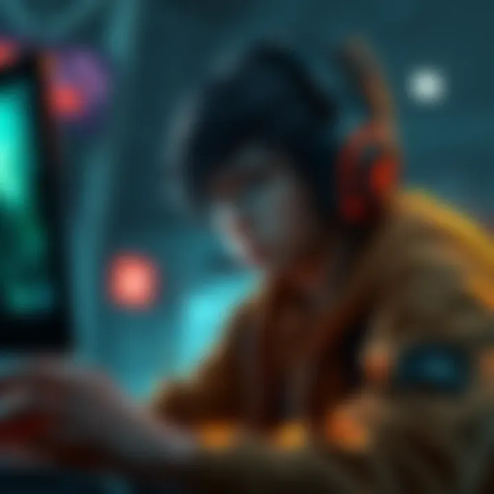 A Dota 2 player frustrated with game abandonment penalties, looking at their screen