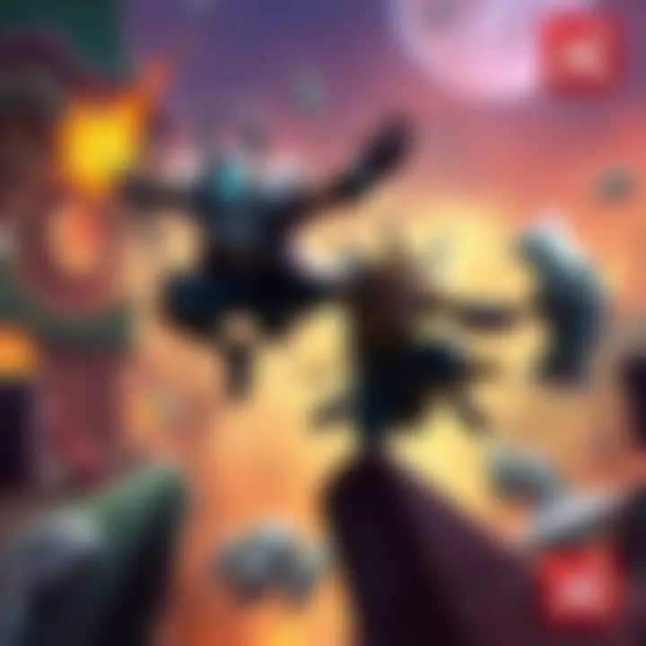 Dota 2 Heroes in Action Clockwerk and Axe leaping into battle with a vibrant Dota 2 backdrop