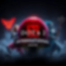 A visual representation of Dota 2 logo and iconic characters, with a banner announcing the teams invited for the International 2026 tournament