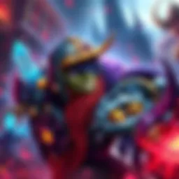 Dota Hero Showcase A collection of iconic Dota heroes from patch 0.60, each displaying their unique traits and abilities in a colorful, game-inspired setting.