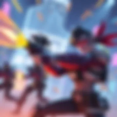 A colorful DPS character from Overwatch firing at enemies while looking relaxed and focused on the game