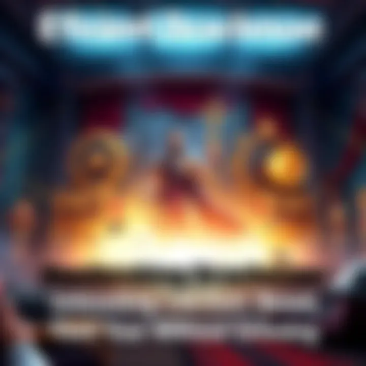 Efficient Drachmae Strategies An immersive scene displaying in-game assets and a character upgrading equipment with drachmae, highlighting strategic gameplay enhancements.