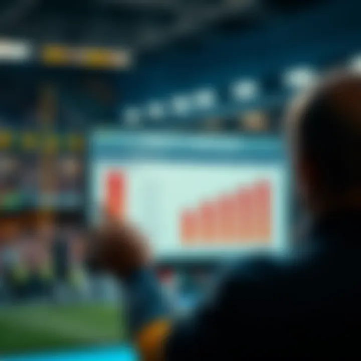 A person reviewing their draft series results, showing a chart with wins and challenges faced in multiple series.
