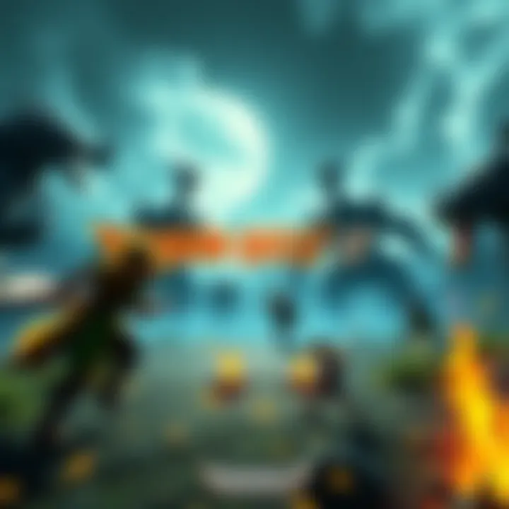 DRAGON QUEST VII Gameplay A scene showing characters battling monsters in DRAGON QUEST VII's reimagined environment on PS5.