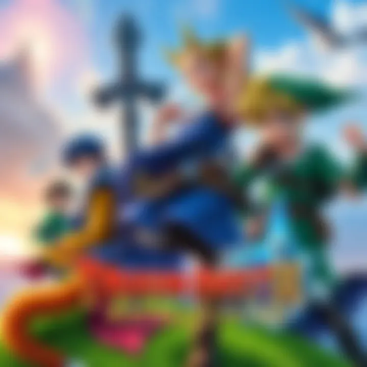 Cover art of Dragon Quest VII Reimagined featuring vibrant characters and fantasy scenery