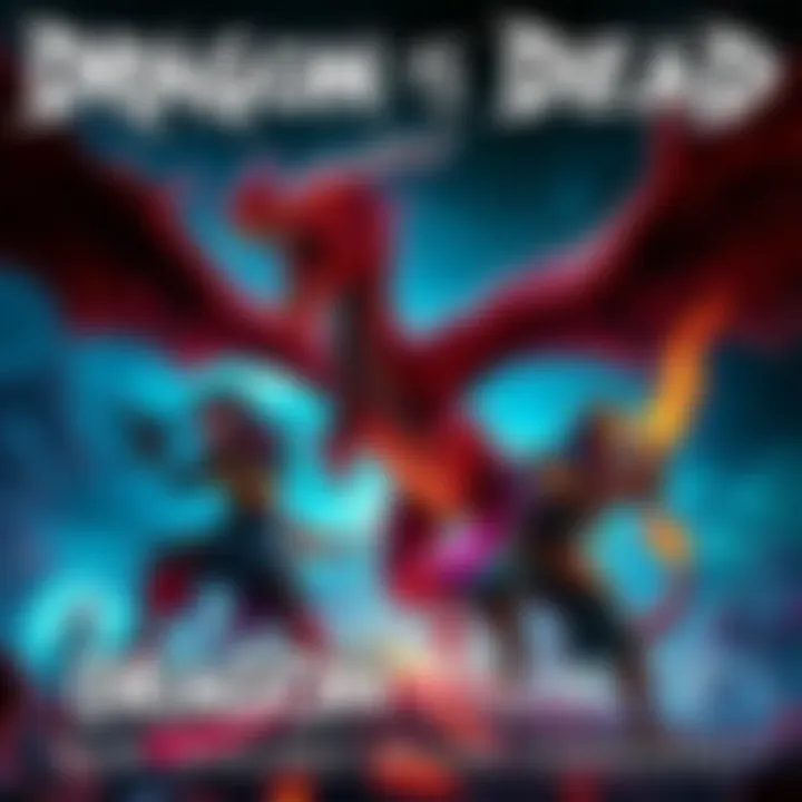 Cover of Dragon is Dead showing action-packed gameplay and characters on consoles.