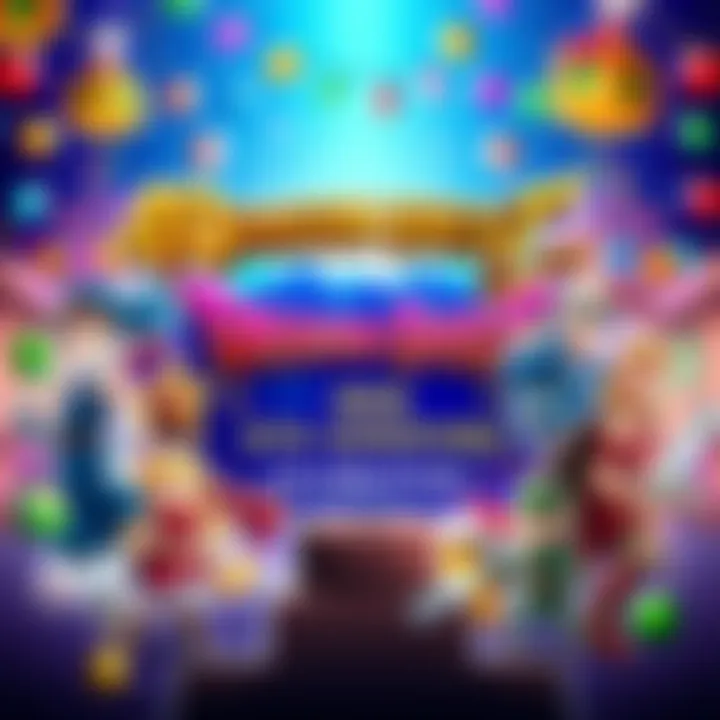 Dragon Quest 40th Anniversary Celebration A colorful graphic celebrating the 40th anniversary of the Dragon Quest franchise with iconic characters and a festive background.