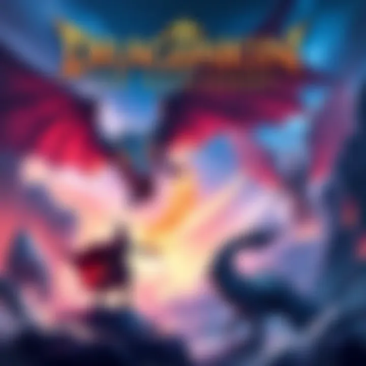 Dragonkin: The Banished PS5 Cover Art Cover art for Dragonkin: The Banished featuring a fantasy world with dragons and a heroic character, showcasing vibrant colors and action elements.