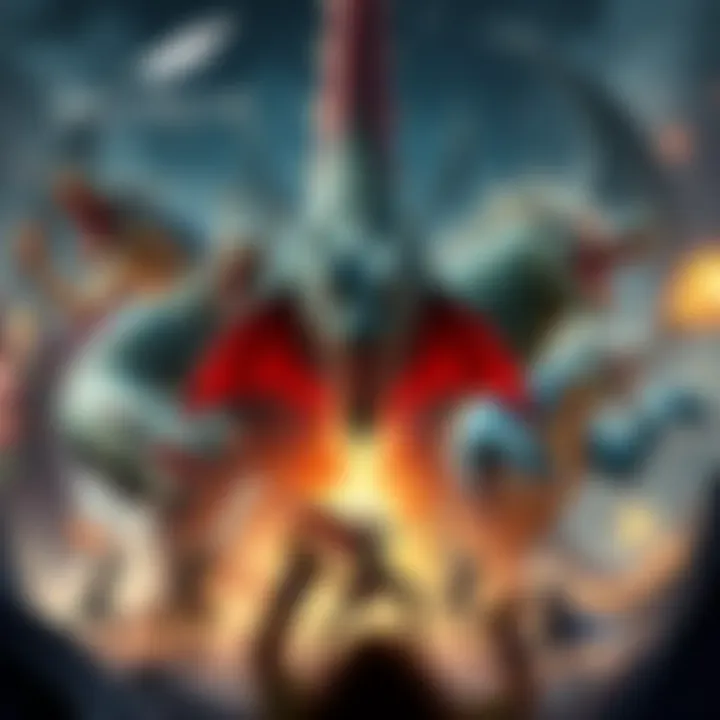 A vibrant illustration showcasing different bosses and new character variants from Dragon's Dogma 2's Bestiary 2.0 update, inviting players to explore thrilling encounters.