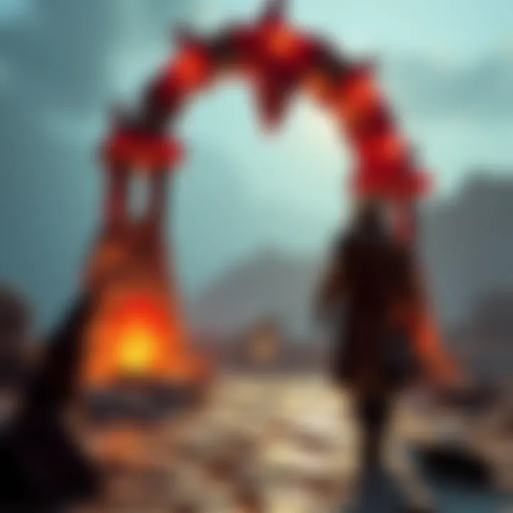 A player character in Dragon's Dogma using the Eternal Ferrystone to fast travel, affecting exploration and game balance.