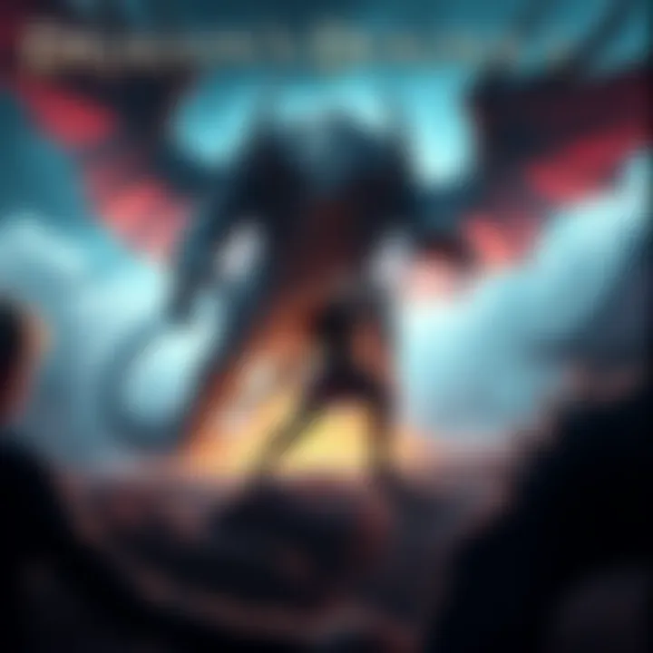 A scene from Dragon's Dogma 2 showing a character fighting a monster in a fantasy setting