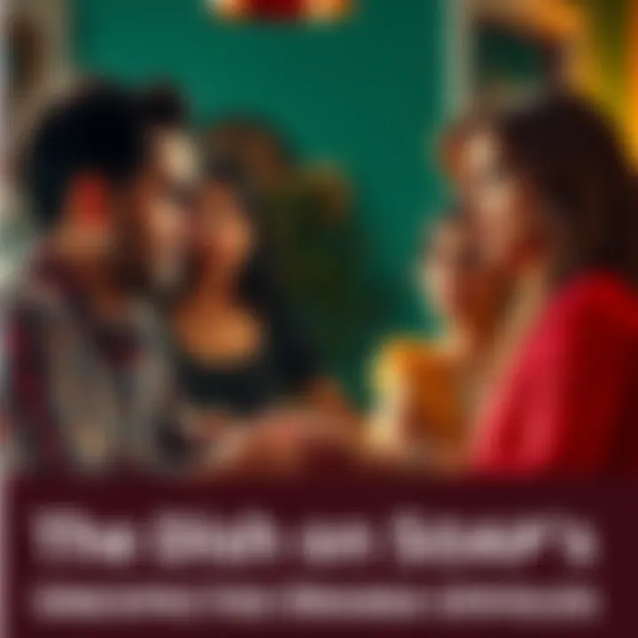 Scene showing characters in intense conversation, highlighting the drama in the show