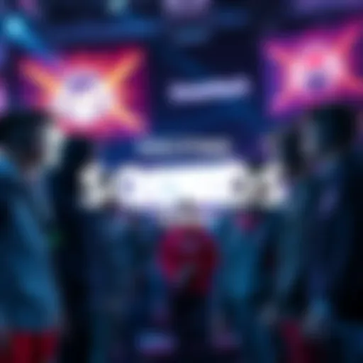 A lineup of diverse gaming teams ready for competition at the Dreamhack Open event