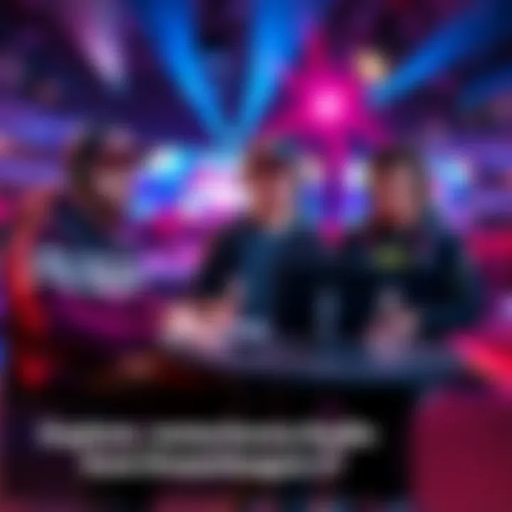 Cap, SVG, and Slacks broadcasting during Dreamleague 27, engaging with fans and discussing key gaming moments.